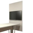 Painel de TV p/ Sala de Reunião 195cm x 110cm CZ F5 Office