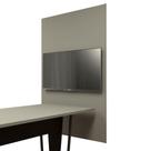 Painel de TV p/ Sala de Reunião 195cm x 110cm CZS F5 Office