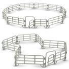 Painel de vedação Fence Playset Toymany Corral, 20 unidades com 2 portas