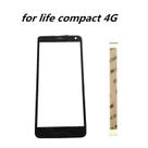 Painel de vidro com tela de toque para Fly Life Compact 4G de 5,0 polegadas Painel de vidro com tela de toque para Fly Life Compact 4G de 5,0 polegadas