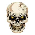 Painel Decoração Halloween Quadro Caveira Horripilante 47cm