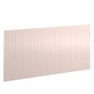 Painel Decorativo Farm 225x109x37 cm Rose - Matic Painel Decorativo Farm 225x109x37 cm Rose - Matic