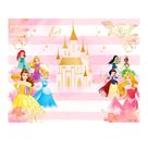 Painel Decorativo festa Princesas COR MAIS VIVA decoração 1m