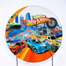 Painel Decorativo para Festa 1,30x1,30 metros Vesti Fácil com Elástico Hot Wheels - Fera Print