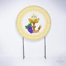 Painel Decorativo para Festa 1,50x1,50 metros Vesti Fácil com Elástico Eucaristia - Fera Print