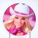 Painel Decorativo para Festa Vesti Fácil com Elástico Barbie - Fera Print