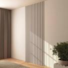 Painel Decorativo Ripado MDF em Barra 89,5x250cm (2,24m²) PA74 Dalla Costa