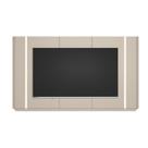 Painel Decorativo Switch MDP/MDF TV até 75 Polegadas com Fita LED Off White G77 - Gran Belo