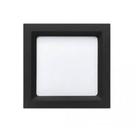 Painel Deep 12W 16,7x16,7cm Preto - Stella Painel Deep 12W 16,7x16,7cm Preto - Stella