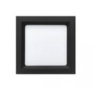 Painel Deep 12W 16,7x16,7cm Preto - Stella Painel Deep 12W 16,7x16,7cm Preto - Stella