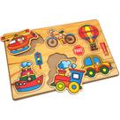 Painel divertido meios de transportes