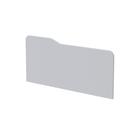 Painel Divisor Para Estação De Trabalho Maxxi Pandin 1,30 M Cinza Cristal