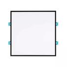 Painel Edge Embutir Quadrado 20w 3000k Preto Bivolt Stella