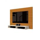 Painel Edn Móveis Fox New Cedro/off White Painel Edn Móveis Fox New Cedro/off White