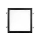Painel emb quad 24w 3000k 1680lm 30x30cm bivolt pt Painel emb quad 24w 3000k 1680lm 30x30cm bivolt pt