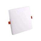 Painel emb/sob quad 12w 6500k borda infinita bivolt