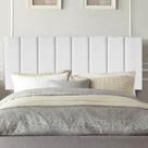 Painel Estofada Líbia 160CM Queen material sintético Branco - D A DECOR Painel Estofada Líbia 160CM Queen material sintético Branco - D A DECOR