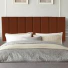 Painel Estofada Líbia 160CM Queen Suede Terracota - D A DECOR Painel Estofada Líbia 160CM Queen Suede Terracota - D A DECOR