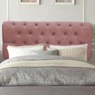 Painel Estofado Luxo Capitonê Livia 100cm Solteiro Para Cama Box Suede Rose - Gat Magazine Painel Estofado Luxo Capitonê Livia 100cm Solteiro Para Cama Box Suede Rose - Gat Magazine