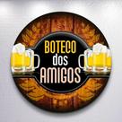 Painel festa de Boteco Cerveja Shoppp capa redonda tamanhos diversos mini e grande encantador