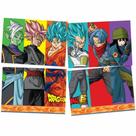Painel Festa Dragon Ball Infantil Gigante 4 Peças