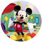 Painel Festa Redondo 3d casa do mickey Sublimação 1,50M - Fantasia Bras