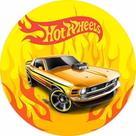 Painel Festa Redondo 3d Hot Wheels Estampa Digital 1,50M - Fantasia Bras