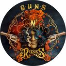 Painel Festa Redondo Guns N' Roses 2, 3d Sublimado 1,50 Dia