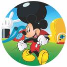 Painel Festa Redondo Mickey Disney Mod.6 3d Sublimado 1,50diametro