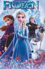 Painel Festa Retangular P/ Casado 1,5x2,2 Frozen 1