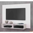 Painel Flavia para TV até 43'' Tuboarte Branco/Branco Painel Flavia para TV até 43'' Tuboarte Branco/Branco