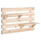 Painel Floreira Tramontina Madeira com Prateleiras 100x56cm