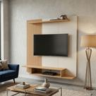 Painel França para TV até 55'' polegadas Elegância e Praticidade