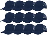Painel frontal estruturado de beisebol Cap Gelante Mesh Trucker