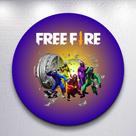 Painel Game Booya Game Free Capa Grande e Mini Redondoda Estampa Sublimada Festa Infantil Menino