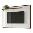 Painel Gênesis 1.9 para TV de até 75 Polegadas Palisandro/Branco - Mobler