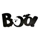 Painel halloween letreiro BOO dia das bruxas fantasma