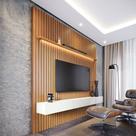 Painel Home Imcal Slim Ripado 2.2 com LED