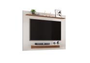 Painel Home Paris Elegante Moderno 2 Prateleiras Para TV até 50 Polegadas