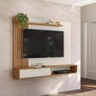 Painel Home Suspenso Berlim para Tv de até 65 Polegadas Branco Nature