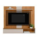Painel Home Suspenso para Tv até 65 Polegadas 1 Porta Friburgo Nature e Off White