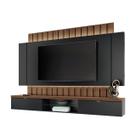 Painel Home Suspenso Ripado Led Sala Estar TV Até 70 Polegadas 2 Portas Basculantes 1 Prateleira De Vidro Illusion 2.2 Painel Home Suspenso Ripado Led Sala Estar TV Até 70 Polegadas 2 Portas Basculantes 1 Prateleira De Vidro Illusion 2.2