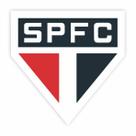 Painel Impresso São Paulo FC Futebol Escudo 42 x 42 cm Piffer Festas - Inspire sua Festa Loja