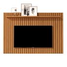 PAINEL KLAS 100% RIPADO COR NATURE RÚSTICO AMADEIRADO 160cm x 135cm PARA TV ATÉ 60'' POLEGADAS CAMPEÃO DE VENDAS PAINEL KLAS 100% RIPADO COR NATURE RÚSTICO AMADEIRADO 160cm x 135cm PARA TV ATÉ 60'' POLEGADAS CAMPEÃO DE VENDAS