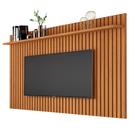 PAINEL KLAS 100% RIPADO COR NATURE RÚSTICO AMADEIRADO 180cm x 135cm PARA TV ATÉ 65'' POLEGADAS CAMPEÃO DE VENDAS