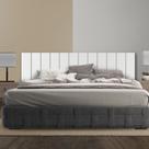 Painel Lambri MDF Modular Autocolante 1 placa 60x14,5cm