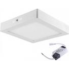 Painel Led 17 Sobrepor Quadrado 12w 6500k 100-240v Taschibra
