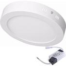 Painel Led 17 Sobrepor Redondo 12w 6500k 100-240v Taschibra