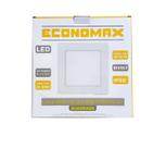 Painel Led 18W Economax Sobrepor Quadrado Branco Frio 6500k