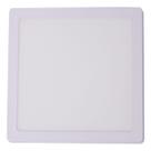 Painel LED 20,5x20,5 Quadrado Branco Sobrepor 18W 4000K Foxlux